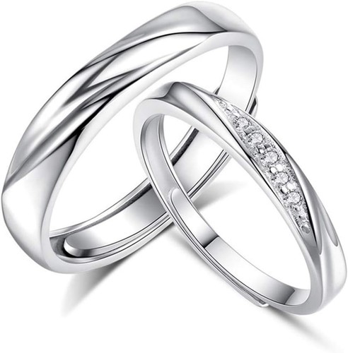 Verstellbare paarringe 925 - paarringe,