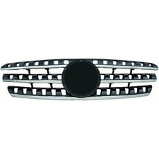 Kühlergrill chrom schwarz