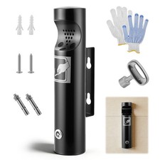 Edelstahl Wandaschenbecher mit