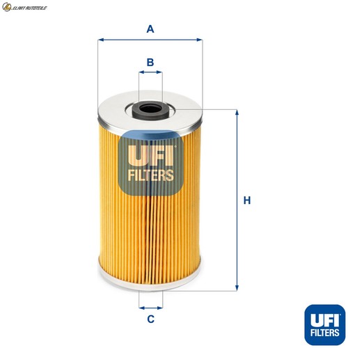 Kraftstofffilter 609 00 - kraftstofffilter, 26.609.00