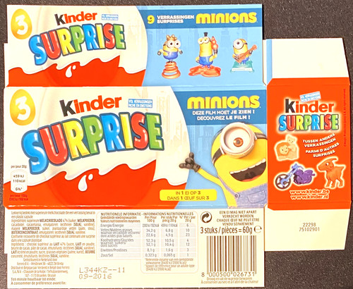 Kinder surprise schachtel - kinder,