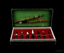 Sammlerobjekt Original Chinesisches Kalligraphie Pinsel Set Calligraphie