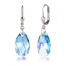 Ohrringe mit 16mm Kristall