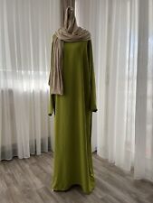 Abaya - Maxi Kleid - hijab - Jellaba - grünuzun elbise