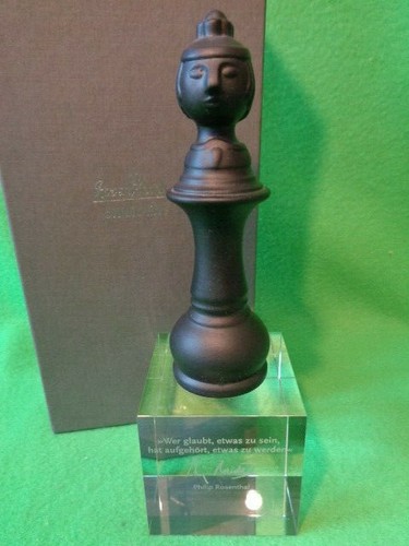Schachfigur dame schwarz - dame,