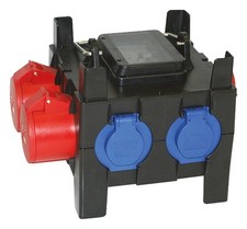 PCE/Merz Kunststoff-Steckdosenverteiler M-Imst 16/2-4 - P9030014