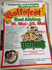 Plakat Volksfest Bad Aibling