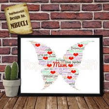 PERSONALISIERTE bunte WordArt