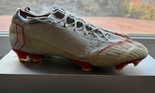 Nike Mercurial Vapor 12 Elite FG 44 Grau Rot