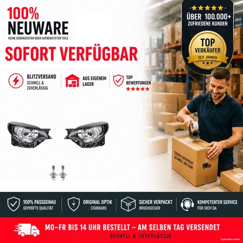 Scheinwerfer set halogen - scheinwerfer,