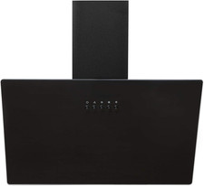 60cm Schwarz Winkel Glas