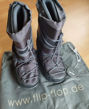 Original Flip*Flop Schnee Stiefel Moon Boots, grau, Gr. EU 37/38, Neu