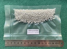 200g echtes Silbergranulat 99,99%  wie Gold Schmelzen Gießen Legierung Schmuck