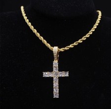 Kreuzkette mit Zirkoniasteinen