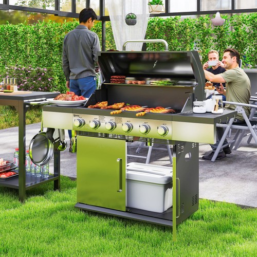 Outsunny gasgrill kw - gasgrill, 2,49