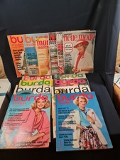 14 Handarbeitshefte 1965-1977 Burda Moden, Neue Mode, Marion Mode