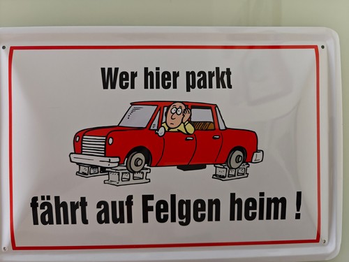 Retro blechschild fun - retro,