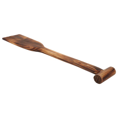 Performing decorative wood oar - performing,