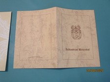 2 alte, toll erhaltene Speisekarten