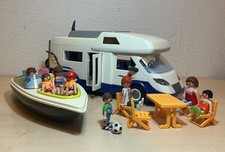 Playmobil Wohnmobil Und Sportboot, Gebraucht