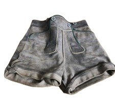 Kurze Jungenlederhose