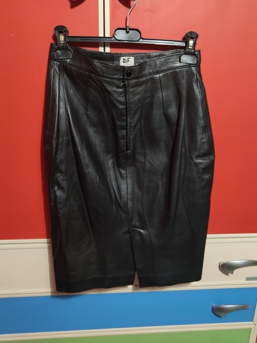 Vintage lederrock - vintage,