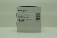 Gira 086940 Abdeckung Koaxial-Antennensteckdose reinweiß 1 Stück "Neu"
