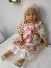 53 cm große,bildschöne, blonde Sigikid Puppe