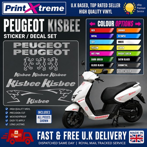 Peugeot kisbee aufkleber - peugeot,