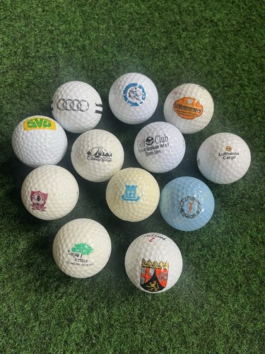 12x logo golf bälle - logo, ball