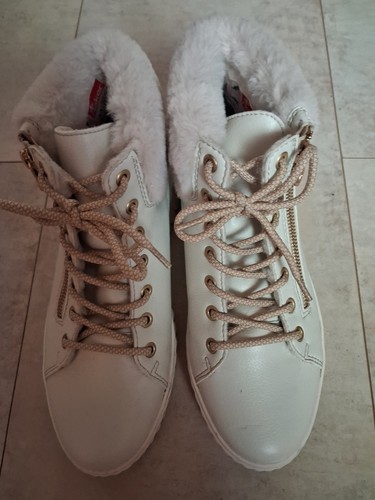 Rieker boots winter beige - winter,