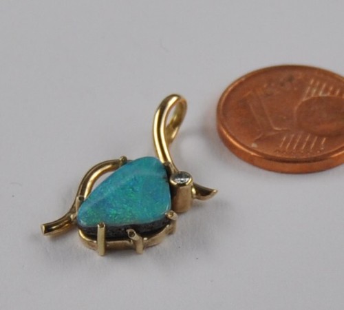Boulder opal edelopal diamant - opal,