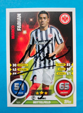 Topps Match Attax 2016/17 Marco Fabian Eintracht Frankfurt SGE signiert IP