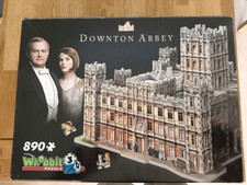 Downton Abbey 890 Teile., Wrebbit-3D Puzzle, das Schloß zum Film (34552)
