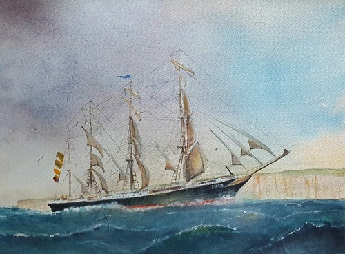 Bild picture aquarell - -, aquarell-