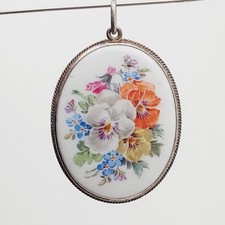 Meissen Anhänger 835 Silber