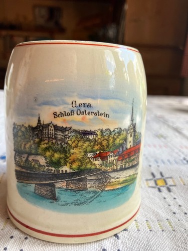Bierkrug klein gera schloss - klein,