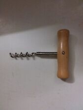 Einfacher Korkenzieher mit Holzgriff von Fackelmann