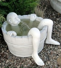 🔶 Mann im Fass Brunnen mit