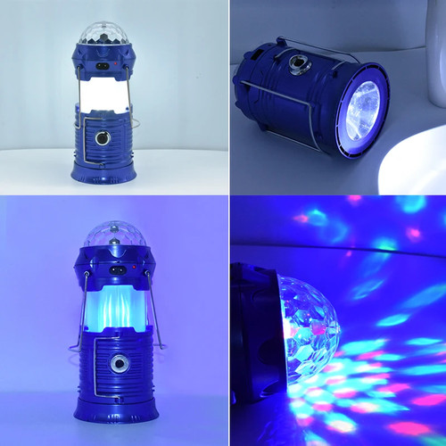 Solar camping laterne led 2in1 - led,