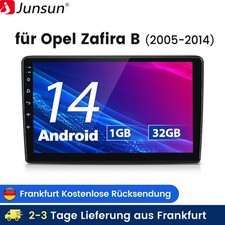 Für Opel Zafira B Astra H 2005-2014 Android 14 1+32G Autoradio GPS Navi WIFI DAB