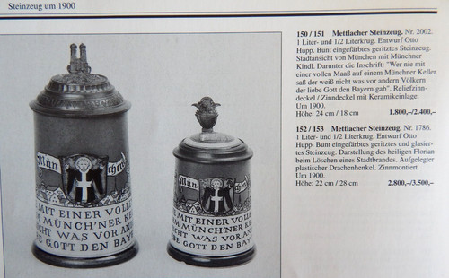 Bayerischer krug mit - bayerischer,