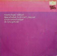 Mauricio Kagel / Dieter Schnebel - Schola Cantorum Stuttg LP Schallplatte 205234