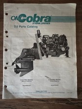 OMC Cobra Stern Drives 3.0 Ersatzteil Katalog