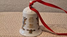 Hutschenreuther Weihnachtsglocke 1986 Fjordland  ohne Verpackung