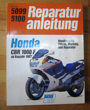 Honda CBR1000F , SC21 , SC24  Reparatur Anleitung  Bücheli 5099 / 5100