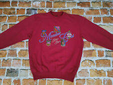 *BEST COMPANY VINTAGE PULLOVER*GOLDEN GUYS*OLMES CARETTI*ROT*GR: L*WIE NEU