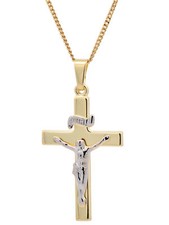 Anhänger kreuz 585 - kreuz, gold