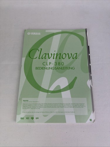 Yamaha clavinova clp 380 - clavinova, clp-380