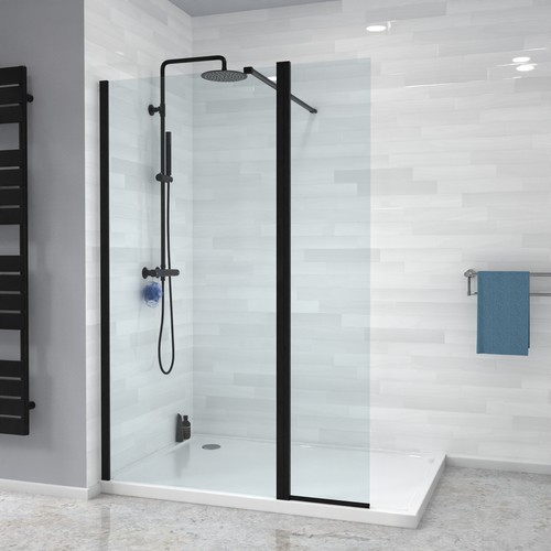 Nes home schwarz - schwarz, dusche